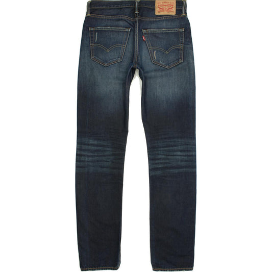Levi's 522 Men Blue Tapered Slim Jeans W29 L32