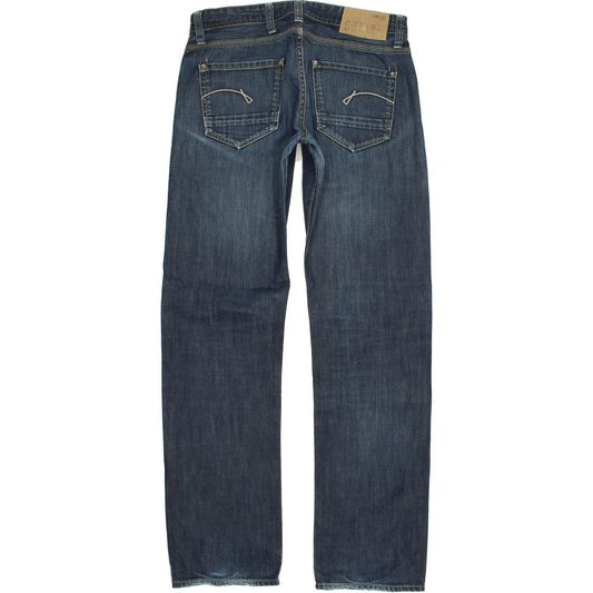 G-Star Porter Men Blue Straight Regular Jeans W32 L33