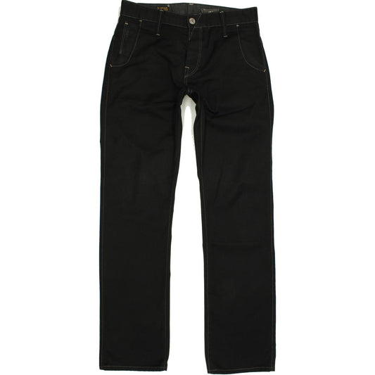 G-Star Astro Slacks Men Black Straight Regular Jeans W30 L32