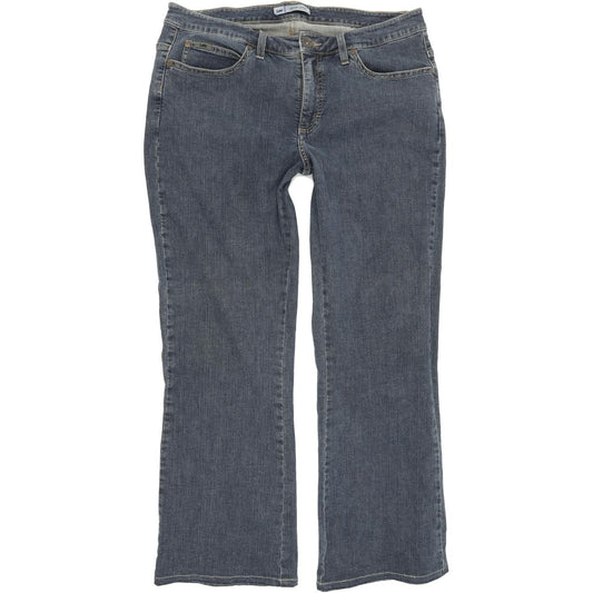 Lee Slender Women Blue Bootcut Regular Stretch Jeans W33 L29