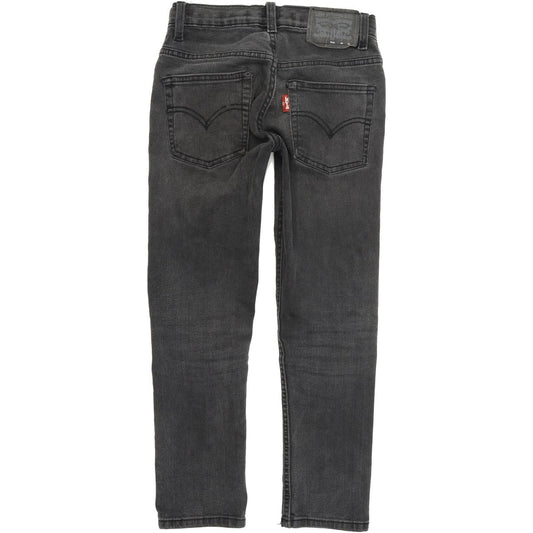 Levi's 512 Kids Grey Tapered Slim Stretch Jeans W24 L22