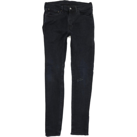 Levi's 519 Men Blue Skinny Slim Stretch Jeans W31 L34