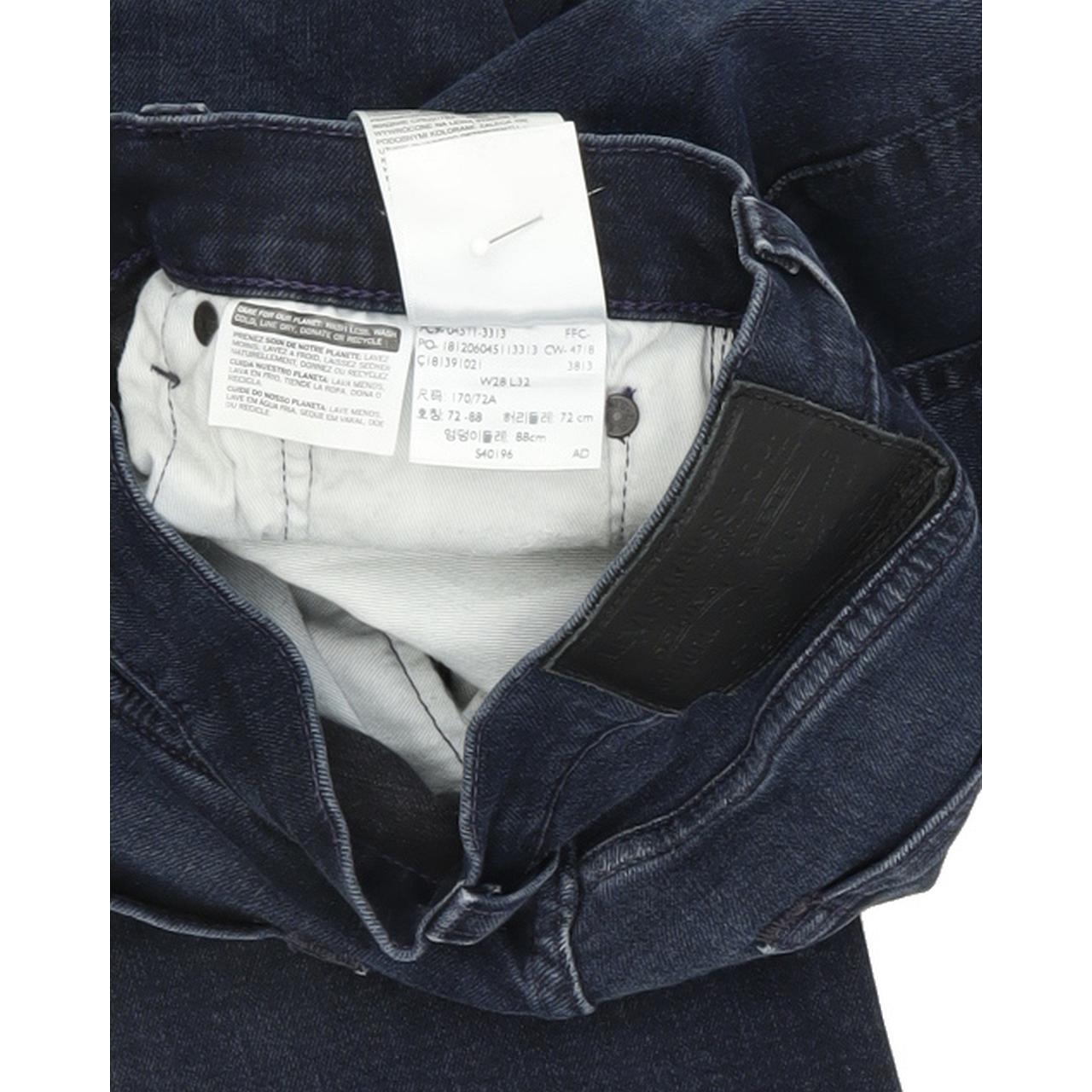 Levi's 511 Men Blue Skinny Slim Stretch Jeans W28 L32