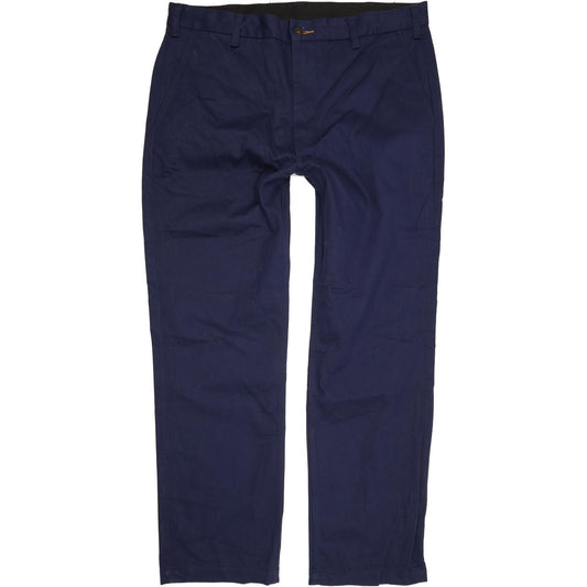 Levi's Men Navy Straight Regular Trousers W36 L30