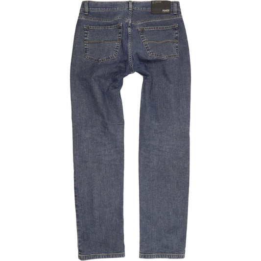 Pioneer Ron Men Blue Straight Regular Stretch Jeans W33 L32