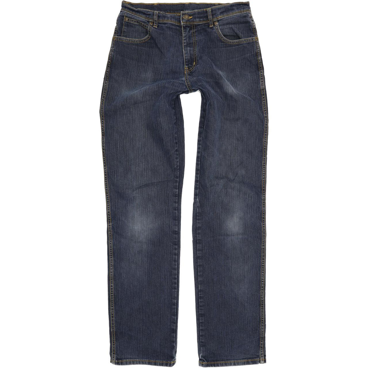 Wrangler Regular Men Blue Straight Regular Stretch Jeans W32 L34