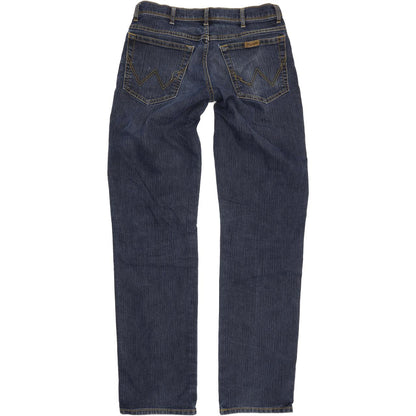 Wrangler Regular Men Blue Straight Regular Stretch Jeans W32 L34