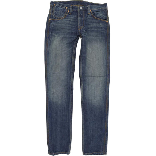 Levi's 511 Men Blue Straight Slim Jeans W32 L34