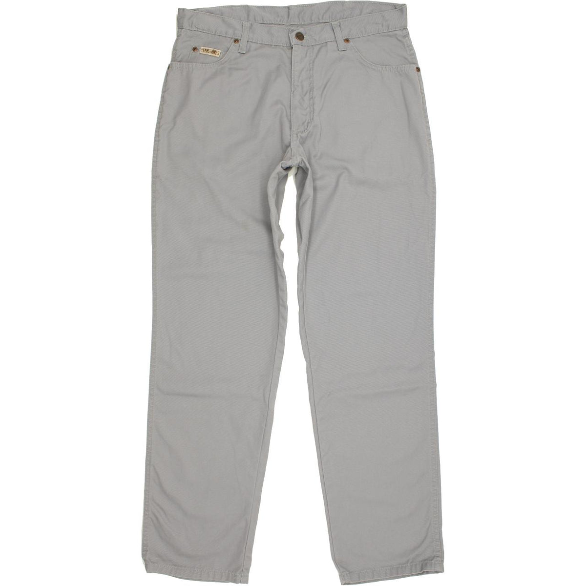 Wrangler Men Grey Straight Regular Jeans W33 L32