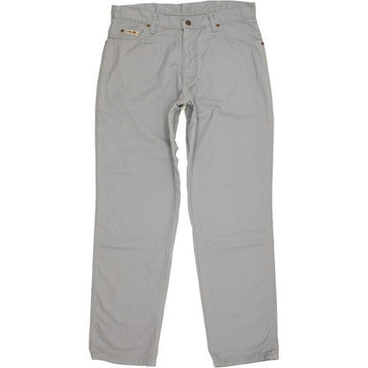 Wrangler Men Grey Straight Regular Jeans W33 L32