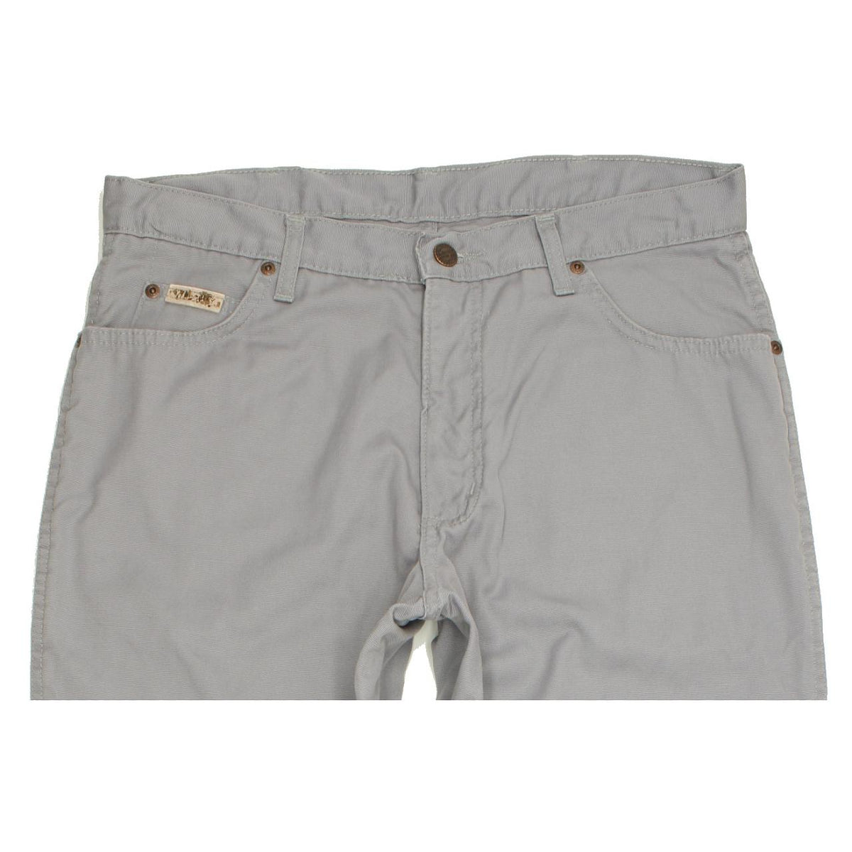 Wrangler Men Grey Straight Regular Jeans W33 L32