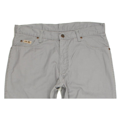 Wrangler Men Grey Straight Regular Jeans W33 L32