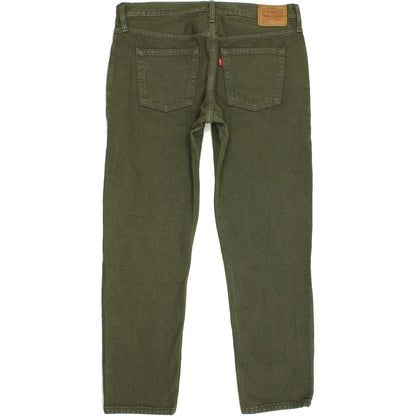 Levi's 501 Women Khaki Straight Regular Jeans W33 L29