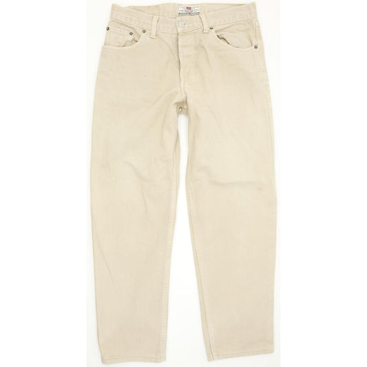 Levi's 440 Men Beige Straight Regular Jeans W33 L29