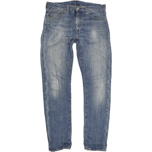 Levi's 508 Men Blue Tapered Regular Jeans W32 L34