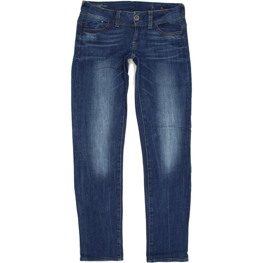 G-Star Midge Women Blue Skinny Slim Jeans W30 L33