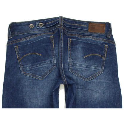 G-Star Midge Women Blue Skinny Slim Jeans W30 L33