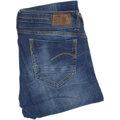 G-Star Midge Women Blue Skinny Slim Jeans W30 L33