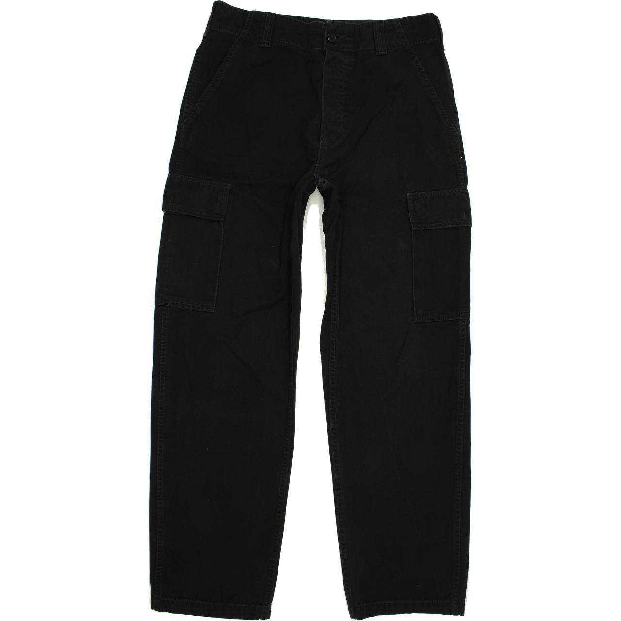 Levi's Men Black Straight Regular Jeans W34 L32