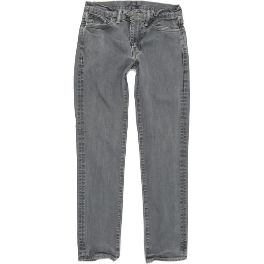 Levi's 511 Men Grey Straight Slim Stretch Jeans W31 L31