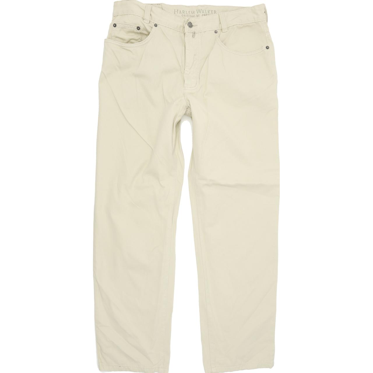 Joker Harlem Walker Men Beige Straight Regular Jeans W34 L30