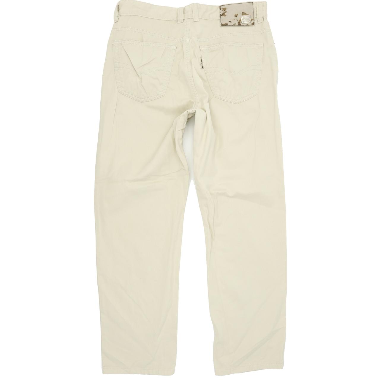 Joker Harlem Walker Men Beige Straight Regular Jeans W34 L30