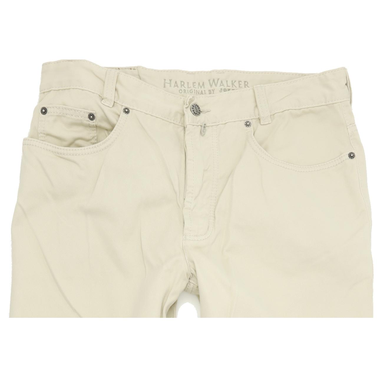 Joker Harlem Walker Men Beige Straight Regular Jeans W34 L30
