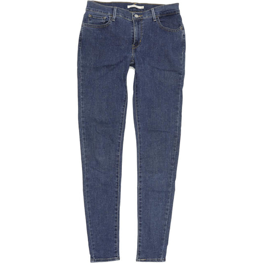 Levi's 710 Women Blue Skinny Slim Stretch Jeans W29 L32