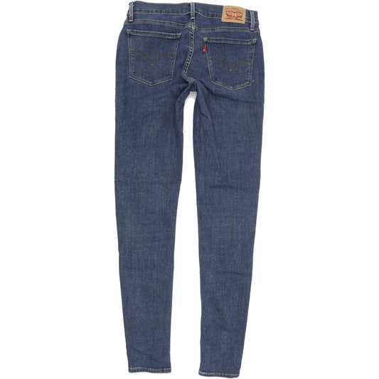 Levi's 710 Women Blue Skinny Slim Stretch Jeans W29 L32