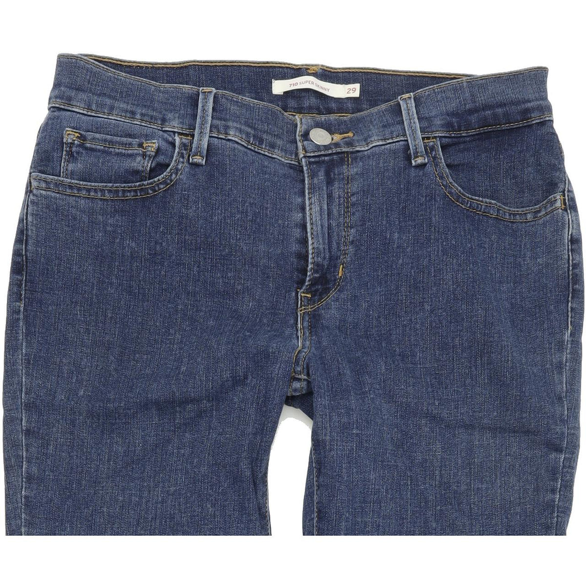 Levi's 710 Women Blue Skinny Slim Stretch Jeans W29 L32