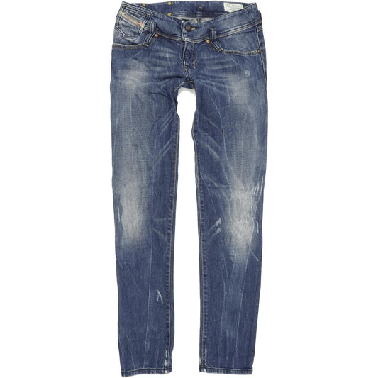 Diesel Matic 008SV Women Blue Skinny Slim Stretch Jeans W27 L32