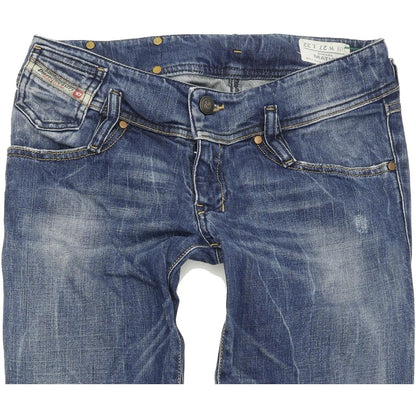 Diesel Matic 008SV Women Blue Skinny Slim Stretch Jeans W27 L32