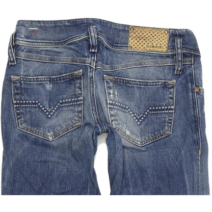 Diesel Matic 008SV Women Blue Skinny Slim Stretch Jeans W27 L32