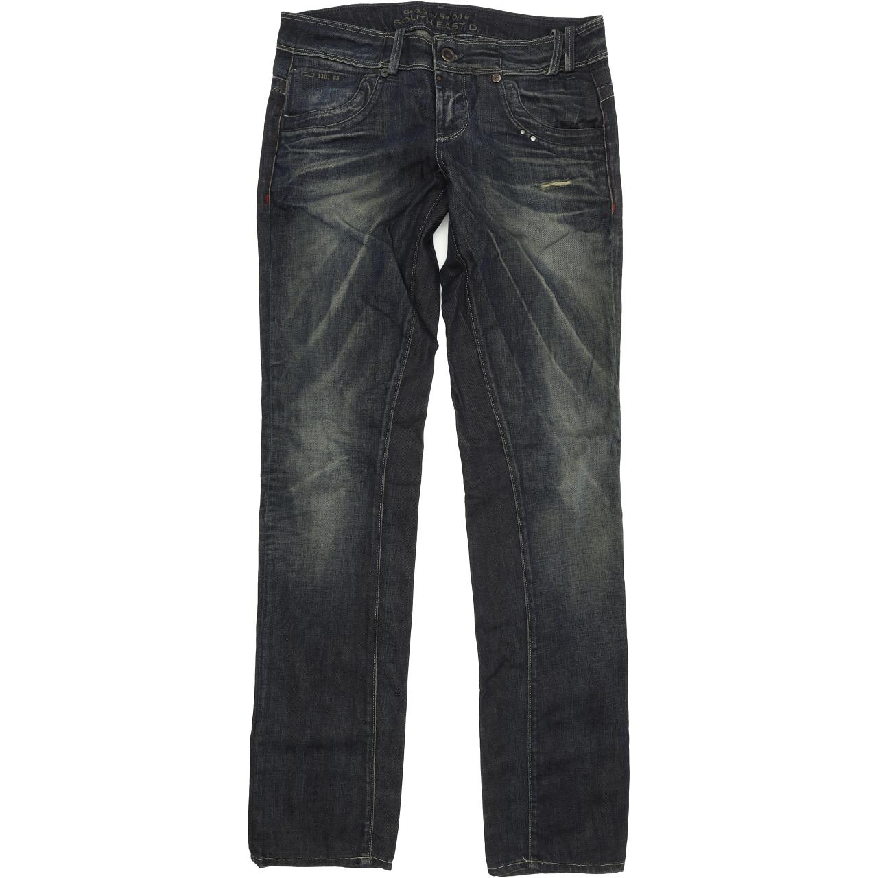 G-Star Watson Women Blue Straight Regular Jeans W29 L34