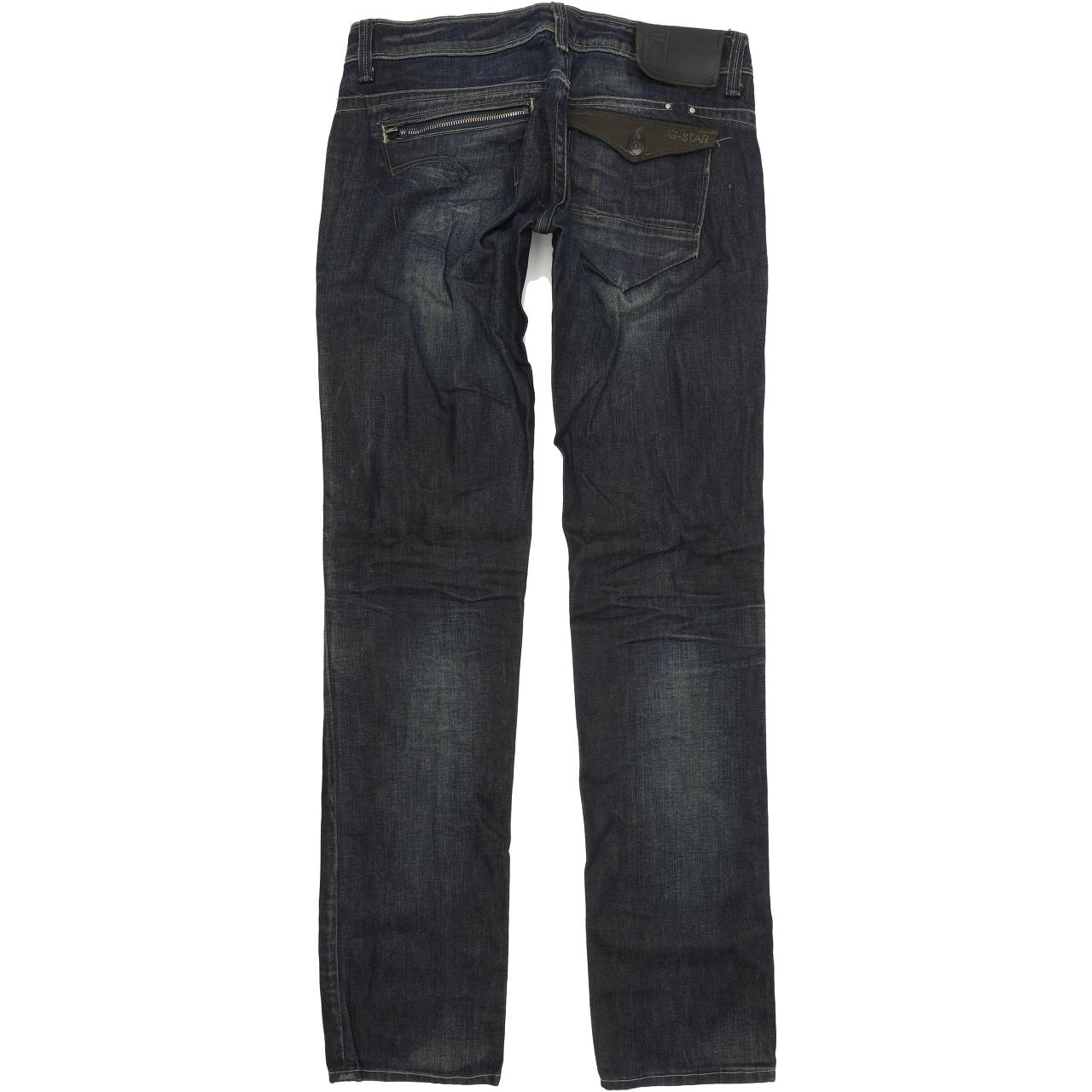 G-Star Watson Women Blue Straight Regular Jeans W29 L34