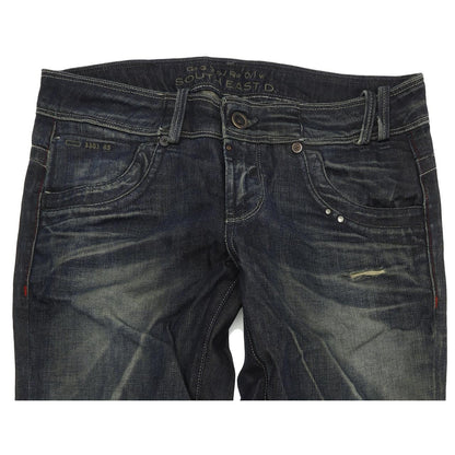 G-Star Watson Women Blue Straight Regular Jeans W29 L34