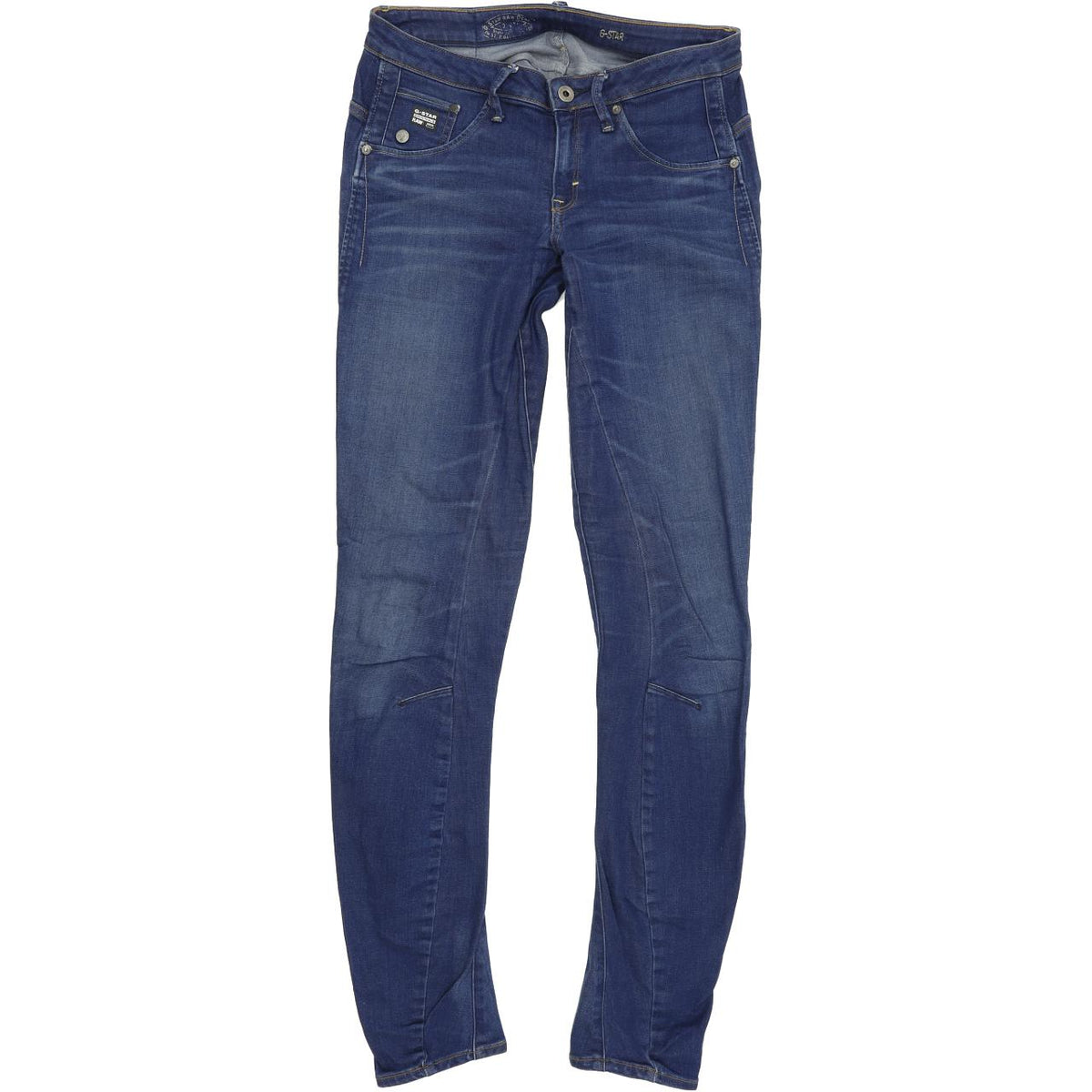 G-Star Arc 3D Women Blue Skinny Slim Stretch Jeans W28 L34
