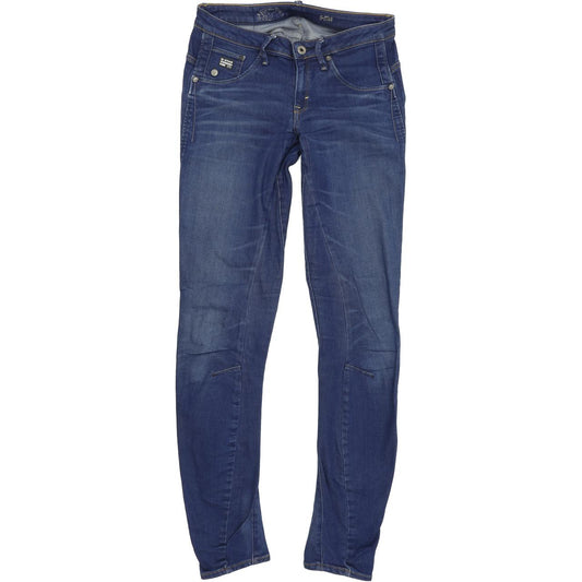 G-Star Arc 3D Women Blue Skinny Slim Stretch Jeans W28 L34