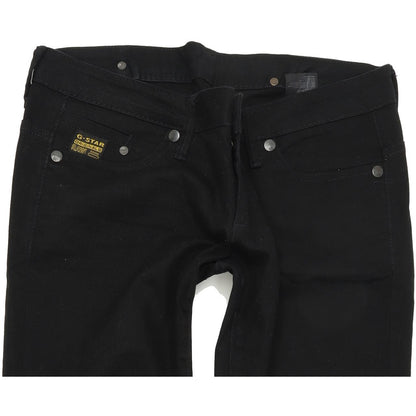 G-Star Midge Women Black Skinny Slim Stretch Jeans W29 L30