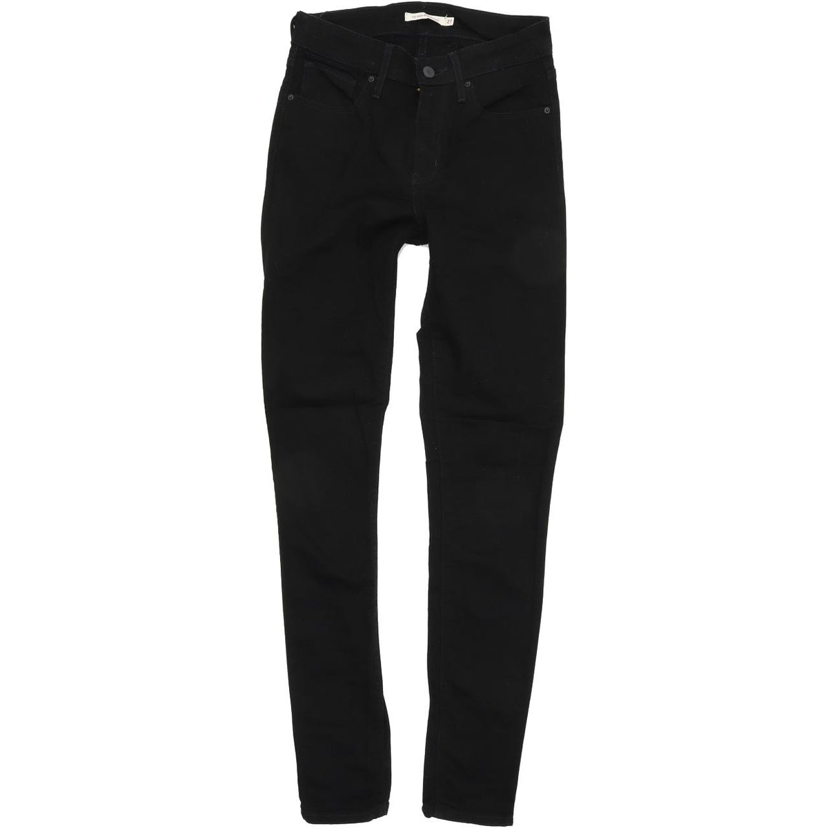 Levi's 721 Women Black Skinny Slim Stretch Jeans W27 L32