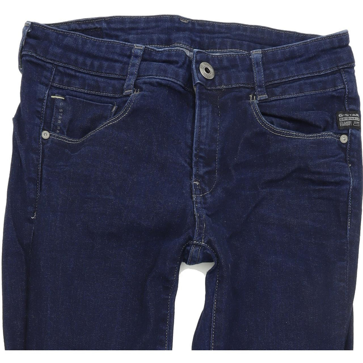 G-Star New Radar Women Blue Skinny Slim Stretch Jeans W28 L32