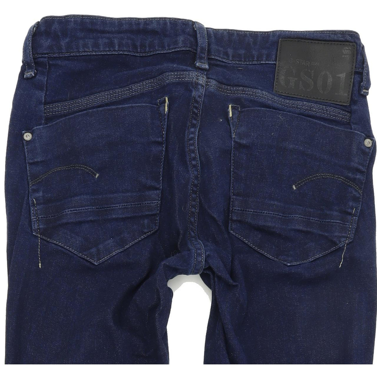 G-Star New Radar Women Blue Skinny Slim Stretch Jeans W28 L32