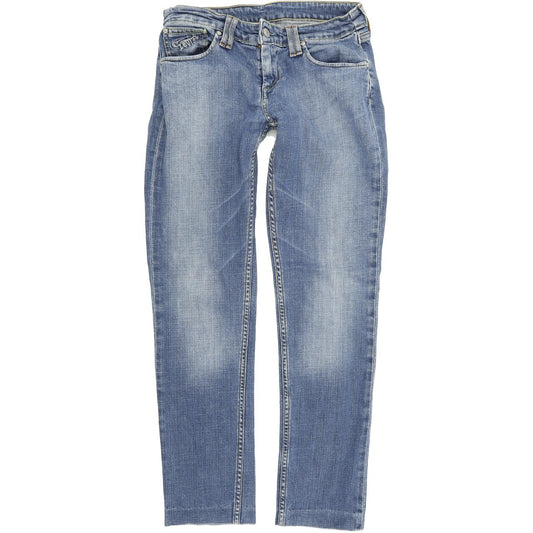 Levi's 571 Women Blue Straight Regular Stretch Jeans W29 L29
