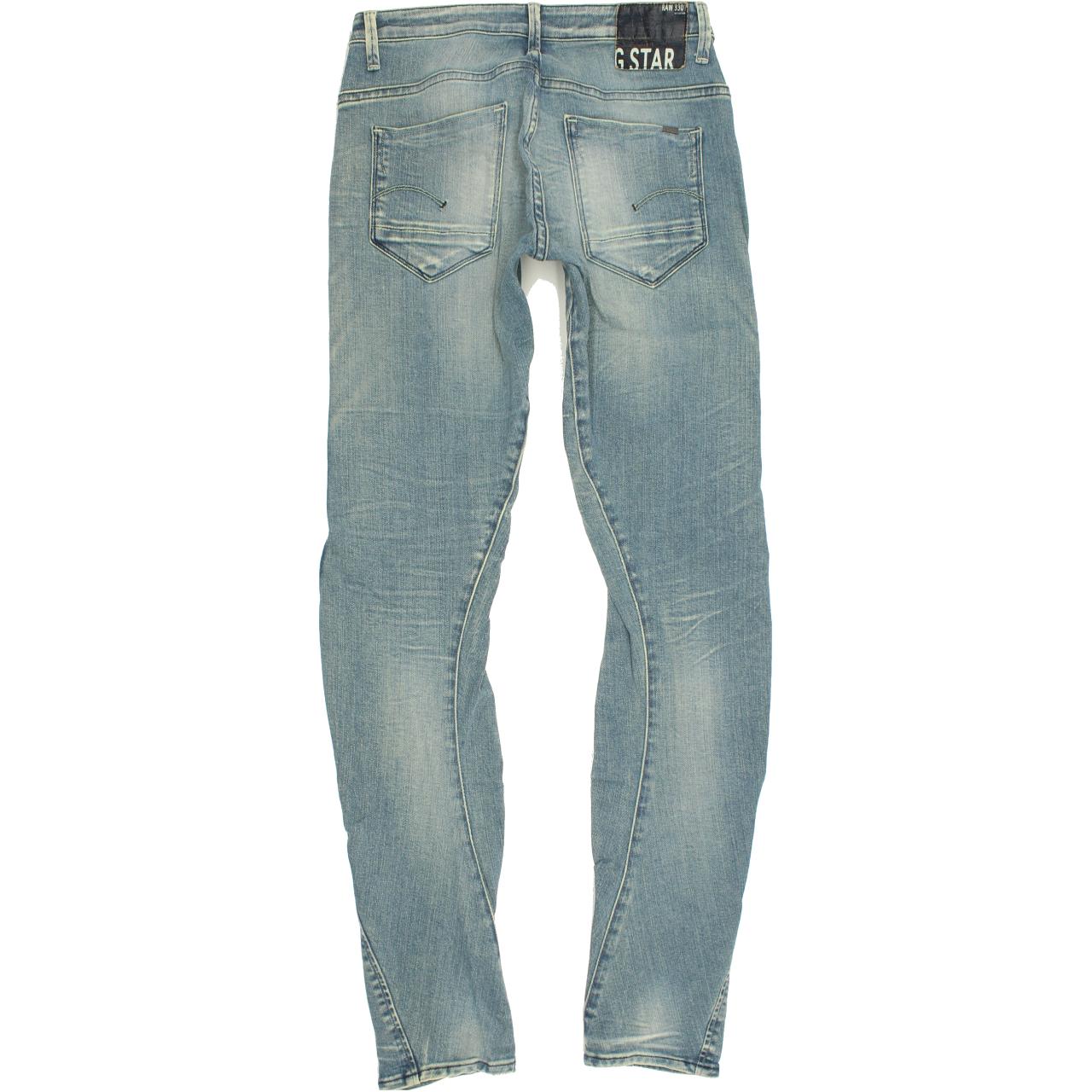 G-Star Arc Femme Women Blue Skinny Slim Stretch Jeans W27 L32