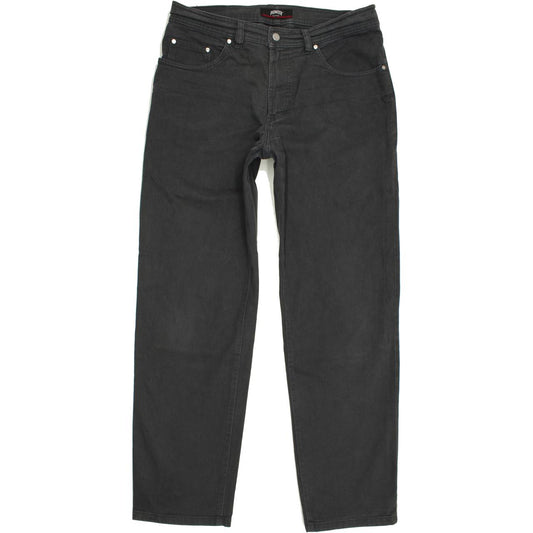 Pioneer Classics Men Grey Straight Regular Stretch Jeans W36 L32