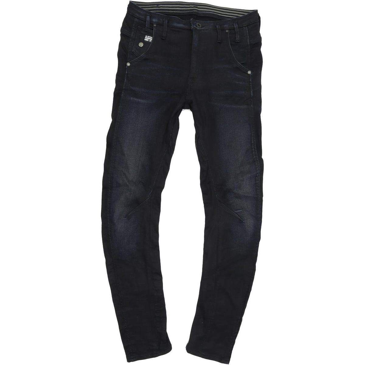 G-Star Arc 3D Women Blue Tapered Regular Stretch Jeans W27 L34