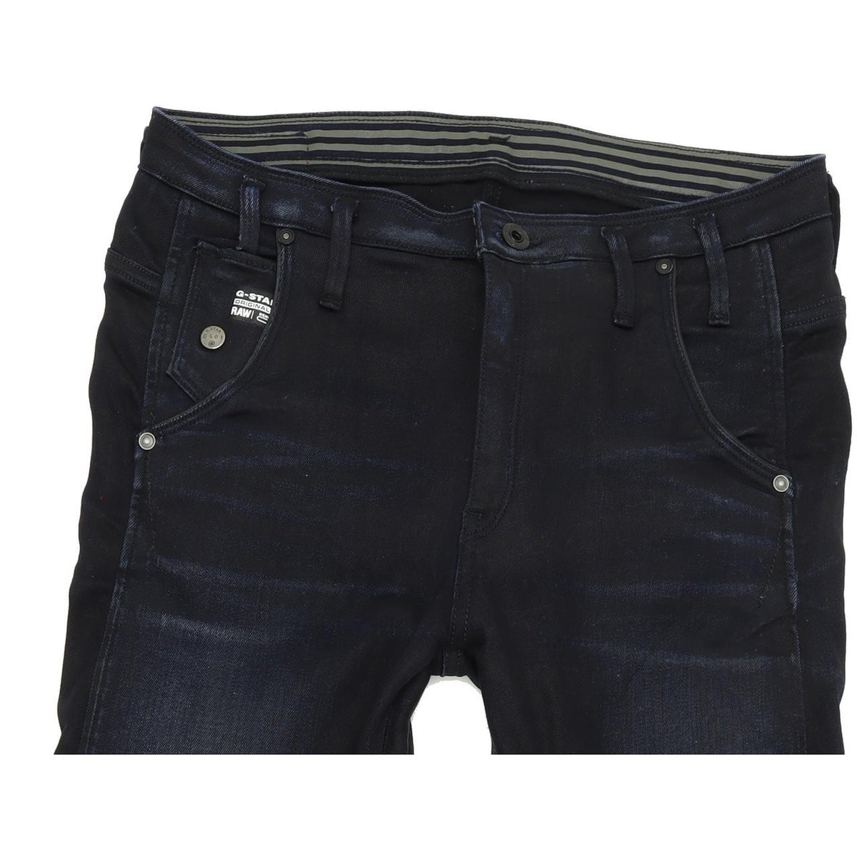 G-Star Arc 3D Women Blue Tapered Regular Stretch Jeans W27 L34