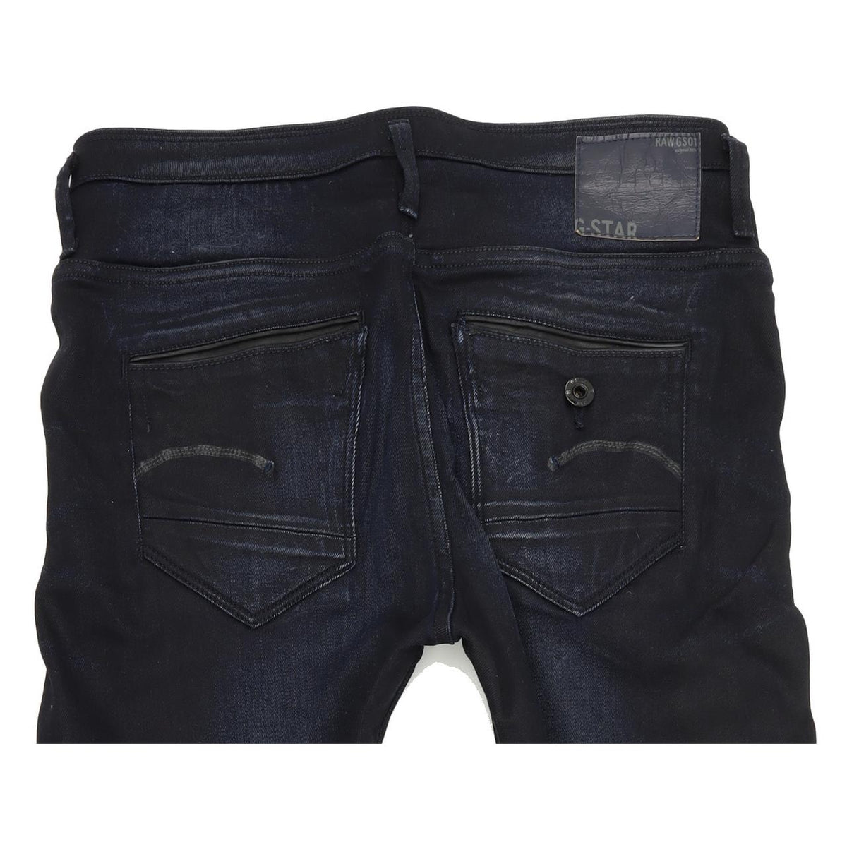 G-Star Arc 3D Women Blue Tapered Regular Stretch Jeans W27 L34