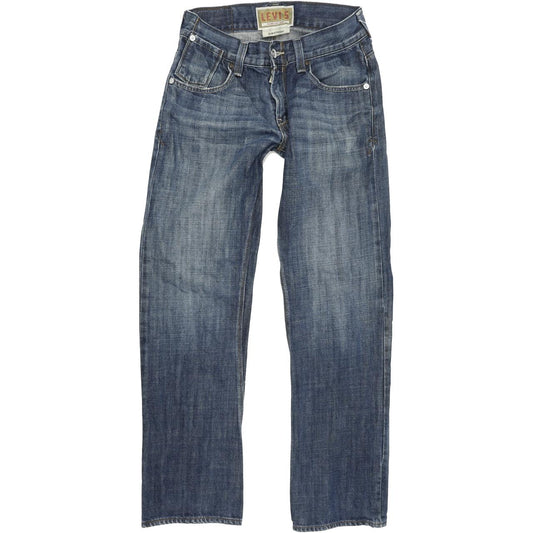 Levi's Men Blue Straight Slim Jeans W30 L32