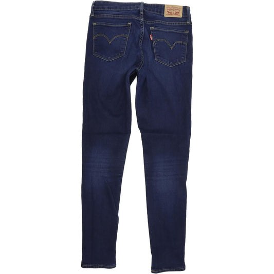 Levi's 711 Women Blue Skinny Slim Stretch Jeans W28 L30